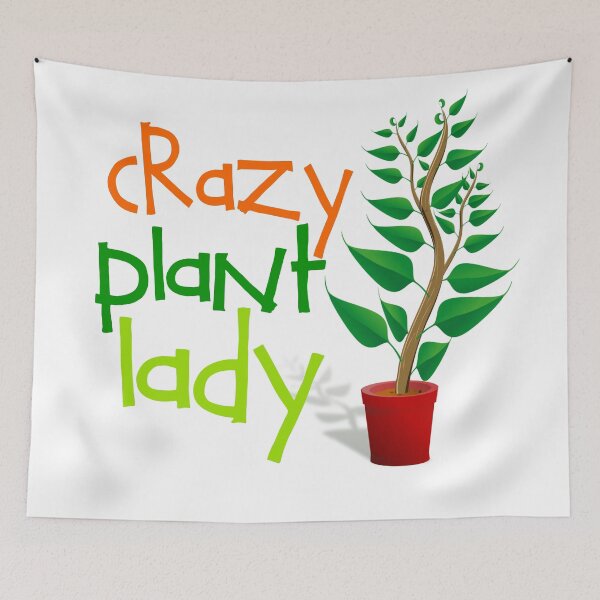 Item preview, CRAZY PLANT LADY designed and sold by CalliopeSt.