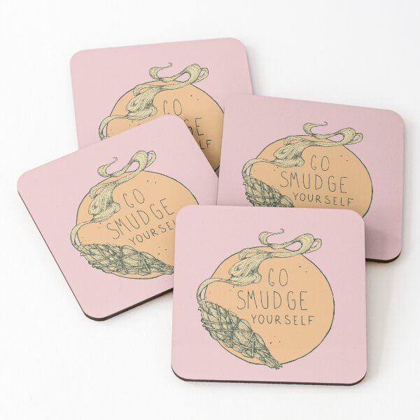 Item preview, Go Smudge Yourself || Burning Sage Illustration || PINK designed and sold by chrystakay.