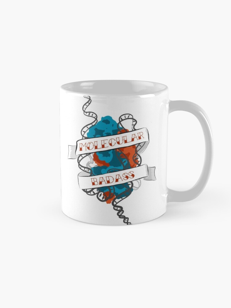 Alternate view of Molecular Badass Tattoo Mug