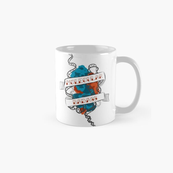 Molecular Badass Tattoo Classic Mug