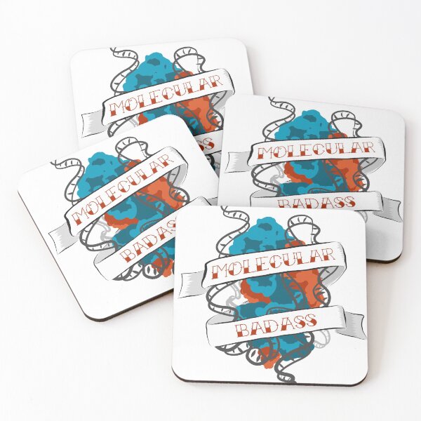 Item preview, Molecular Badass Tattoo designed and sold by thevexedmuddler.