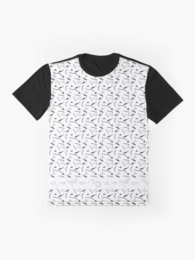 Alternate view of Bacteria and Antibiotics Graphic T-Shirt