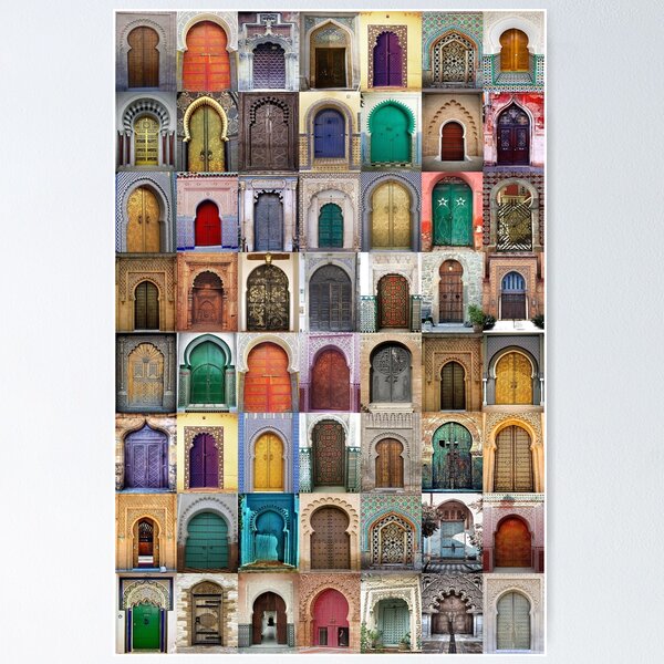Item preview, Moorish Doors designed and sold by Montage-Madness.