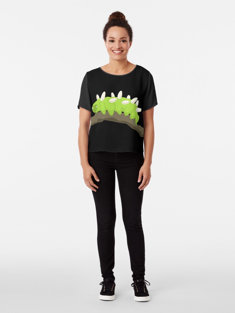 Alternate view of The Saddest Caterpillar Chiffon Top