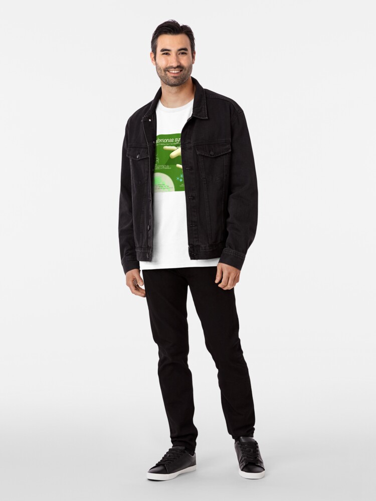 Alternate view of Pseudomonas syringae Premium T-Shirt