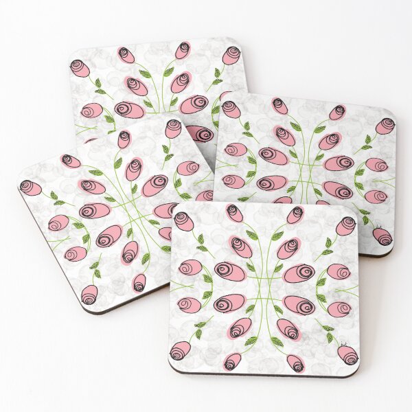 Item preview, Many Rosebuds designed and sold by Helen Knecht.