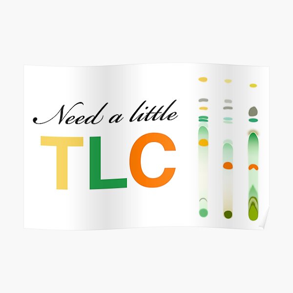 Need a little TLC - thin layer chromatography Poster