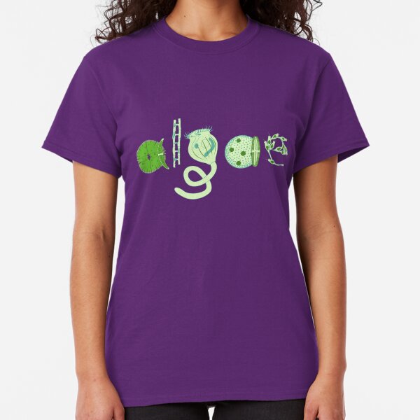 Literate Microscopic Algae Classic T-Shirt