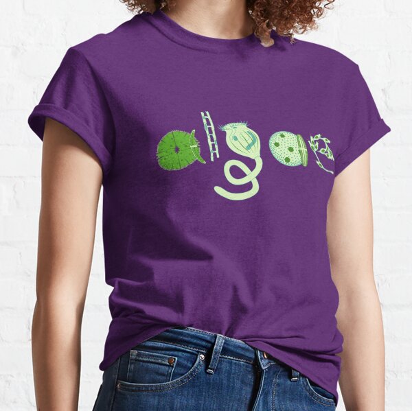 Literate Microscopic Algae Classic T-Shirt