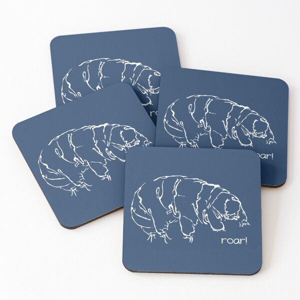 Oh Noes a Water Bear! Coasters (Set of 4)