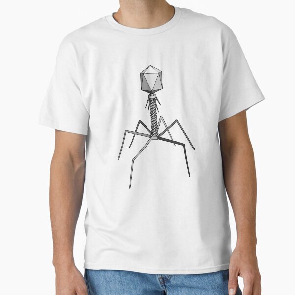 T4 bacteriophage virus Classic T-Shirt