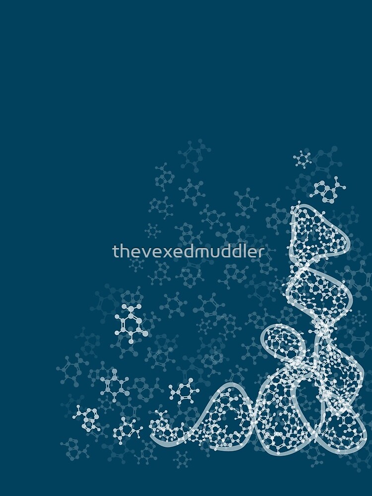 tRNA (transfer RNA) structure - white by thevexedmuddler
