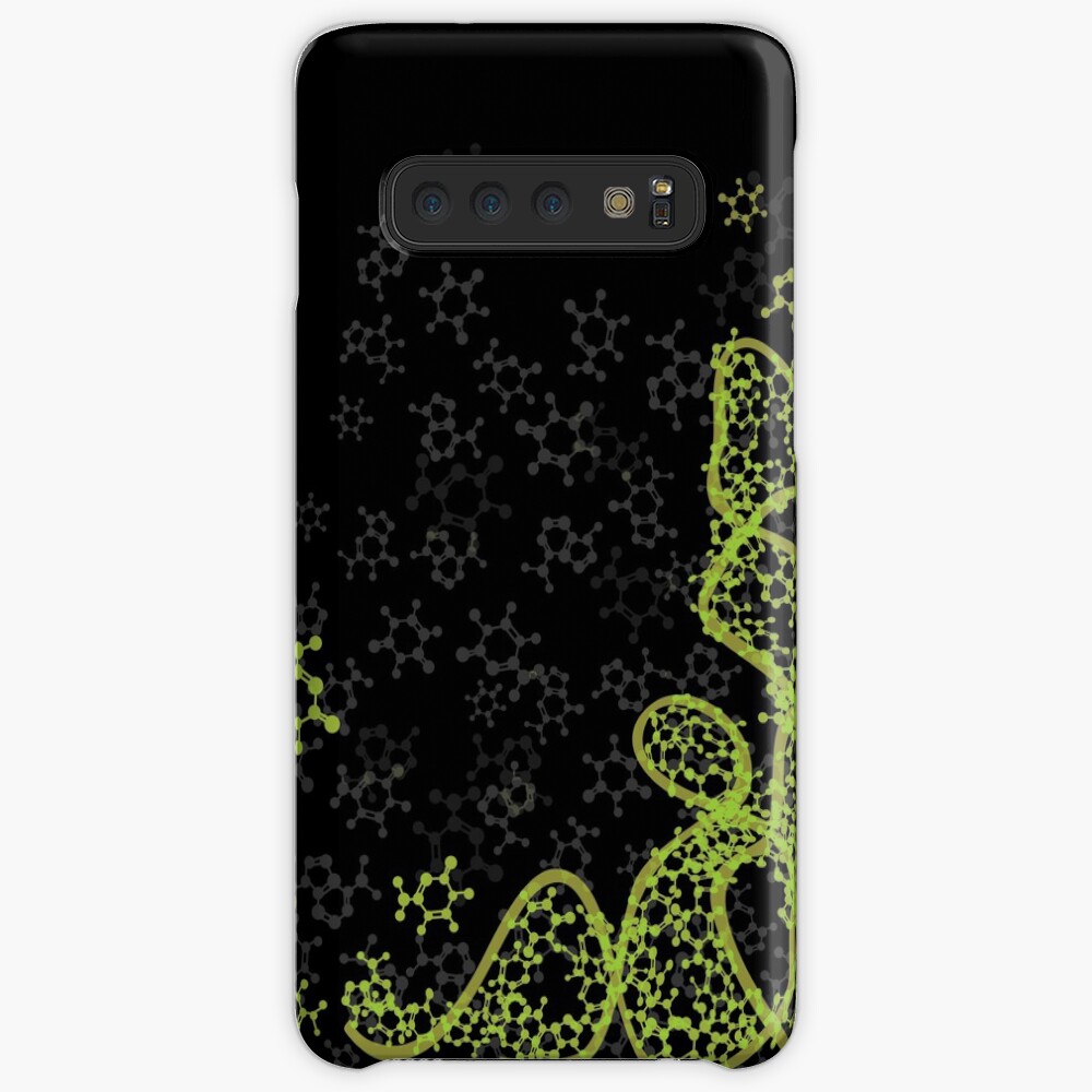 tRNA (transfer RNA) structure - bright green Case & Skin for Samsung Galaxy