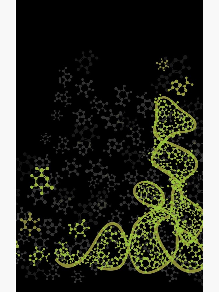 tRNA (transfer RNA) structure - bright green by thevexedmuddler