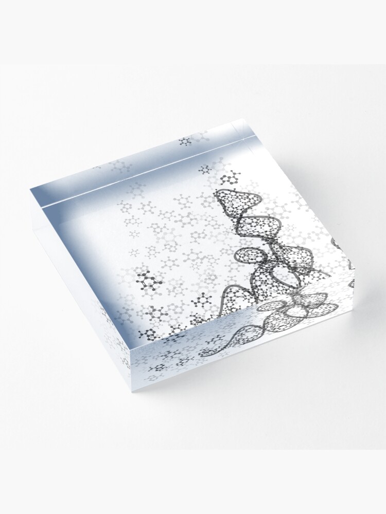 Alternate view of tRNA (transfer RNA) structure Acrylic Block