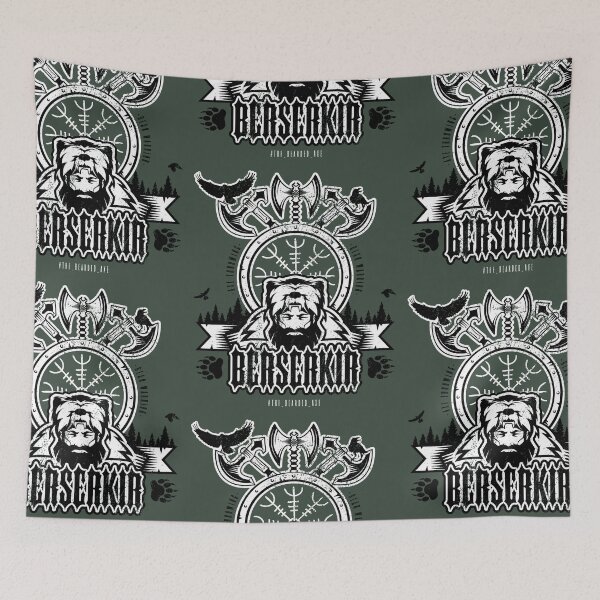 Item preview, BERSERKIR designed and sold by thebeardedaxe.