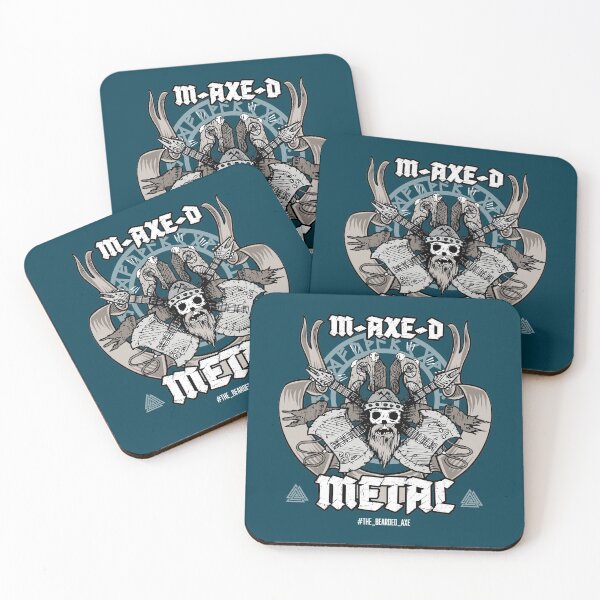 Item preview, M-AXE-D Metal! designed and sold by thebeardedaxe.