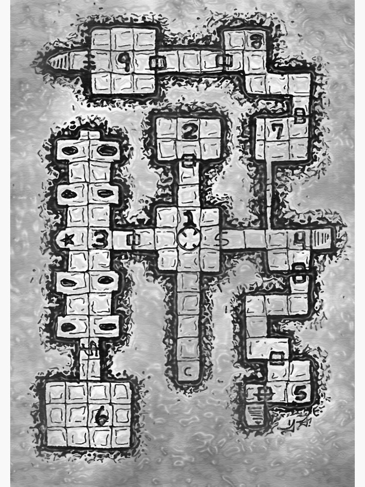 Old School Dungeon Design 002 by TFCreative