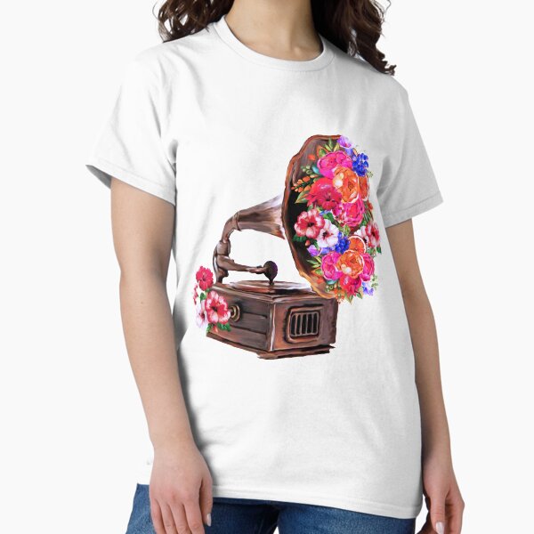 Item preview,  The phonograph and the flowers designed and sold by Pintarrajearte.