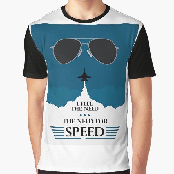 Top Gun Movie Quote I Feel The Need The Need For Speed Men's Raglan T  Shirt