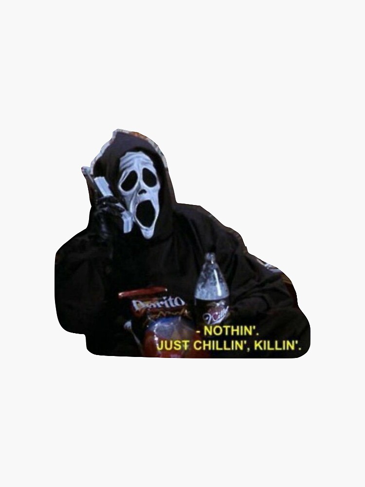 Halloween Movie Sticker by Karahowens