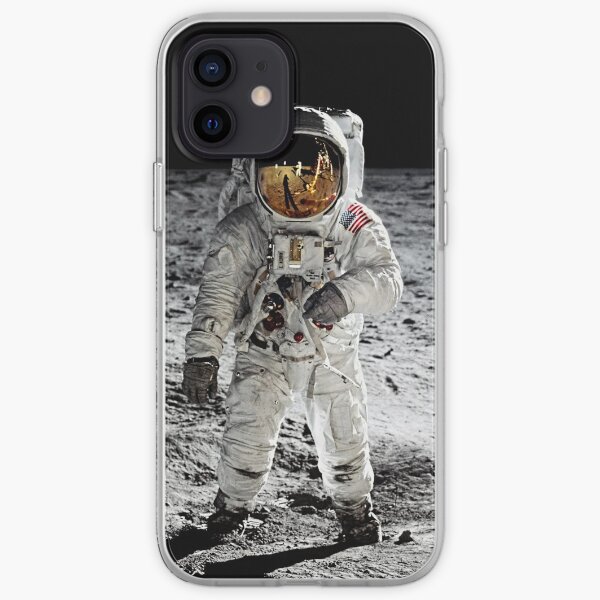 Aldrin on the Moon iPhone Soft Case
