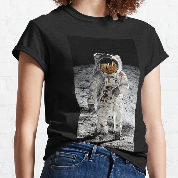 Aldrin on the Moon Classic T-Shirt