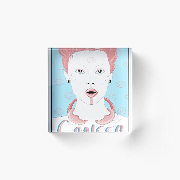 CANCER Acrylic Block