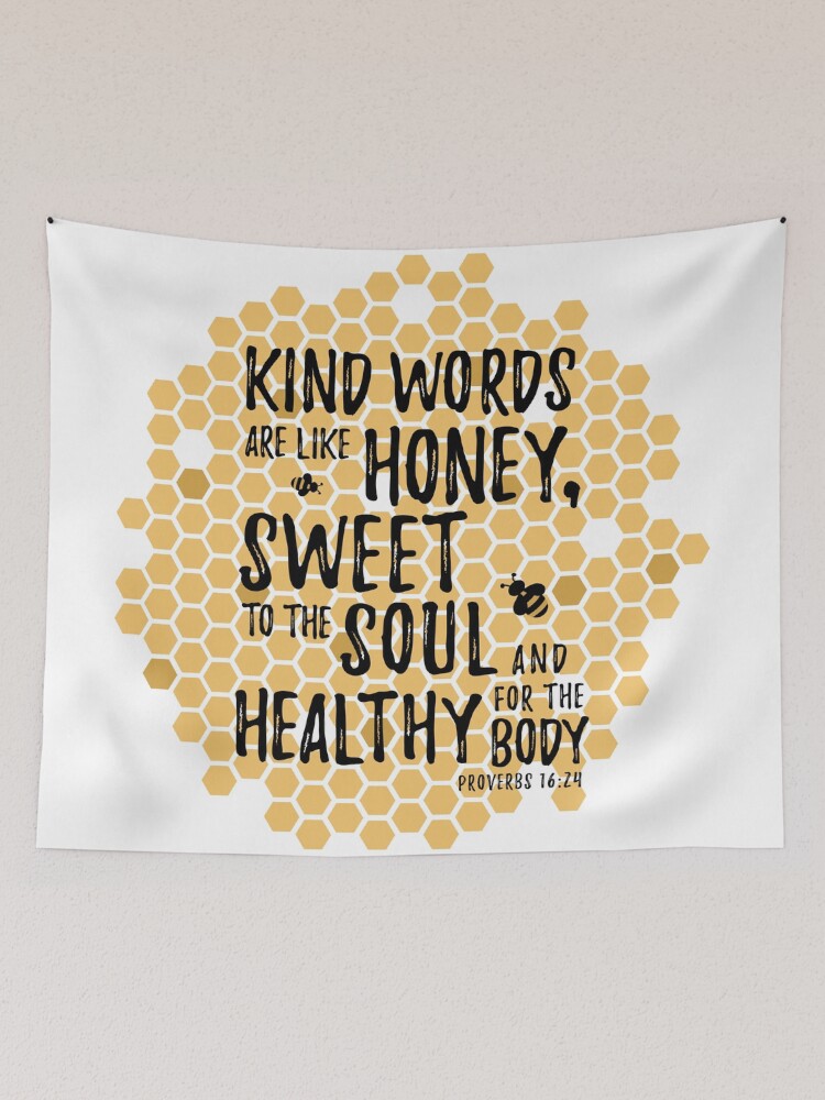 Tapestry best sale with words