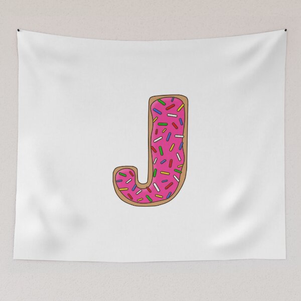 Item preview, Donut Letter J designed and sold by mynameisliana.