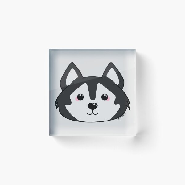 Item preview, Cute Siberian Husky designed and sold by rainbowcho.