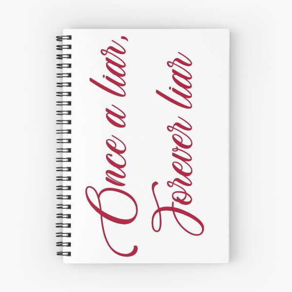 Item preview, Once a liar, forever liar designed and sold by YAZERU.