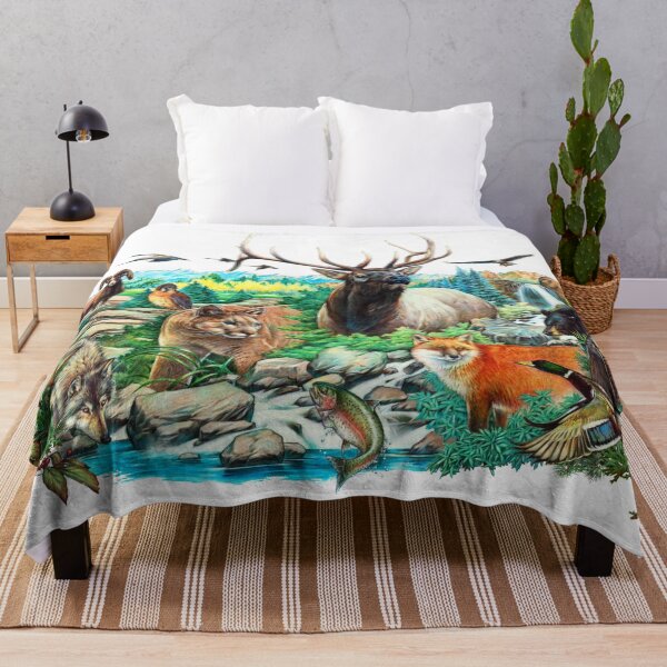 Item preview, Wildlife Collage designed and sold by Salmoneggs.