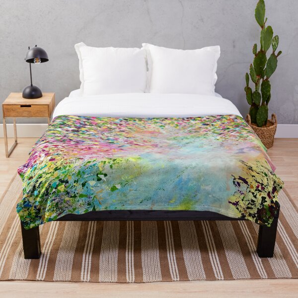 Item preview, colorful abstract modern design stylish vibrant artistic artwork designed and sold by AyahAlkassab.
