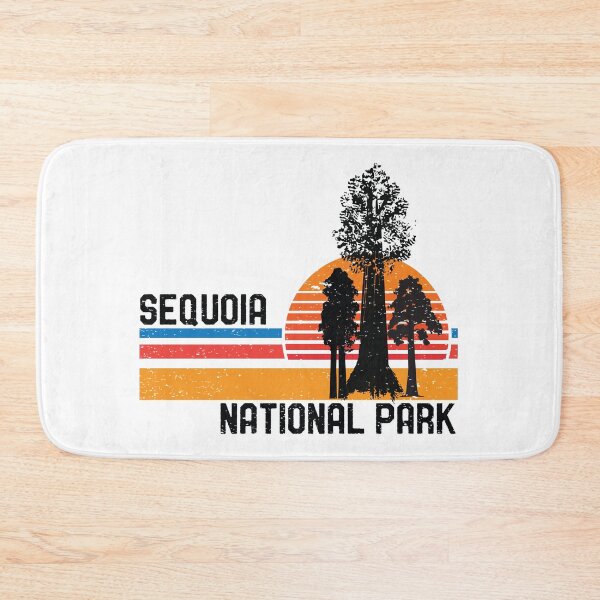 Item preview, Vintage Sequoia National Park California Retro Sequoia Tree designed and sold by mrsmitful.