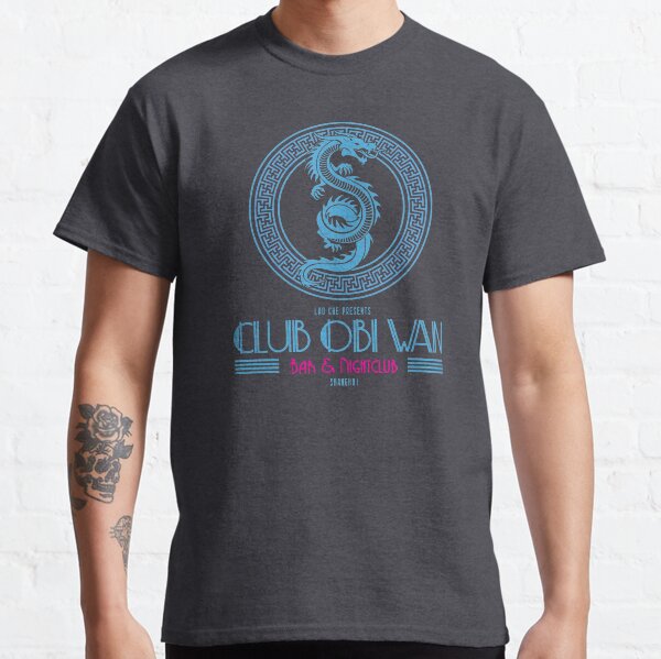 Club Obi Wan logo inspired by the Temple of Doom Classic T-Shirt