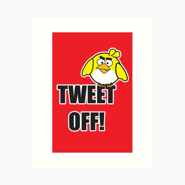 Item preview, Tweet Off designed and sold by kridel.