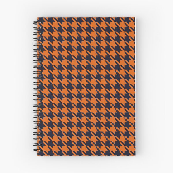 Item preview, Orange and Navy Houndstooth designed and sold by A2Gretchen.
