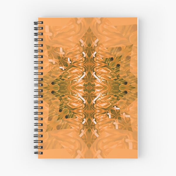 Item preview,  Orange Velvet Splash star mandala water ocean waves pattern  designed and sold by bryansteward.