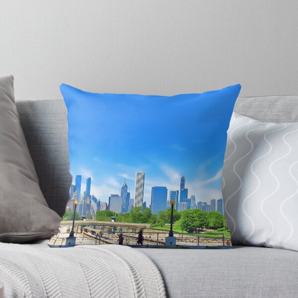 Artikelvorschau, Chicago-Skyline zwei entworfen und verkauft von bertsworks300.
