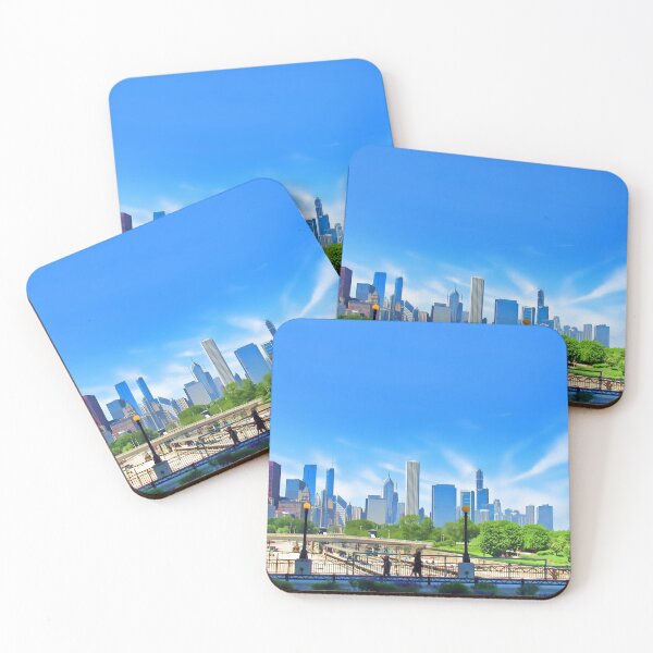 Item preview, horizonte de chicago dos designed and sold by bertsworks300.