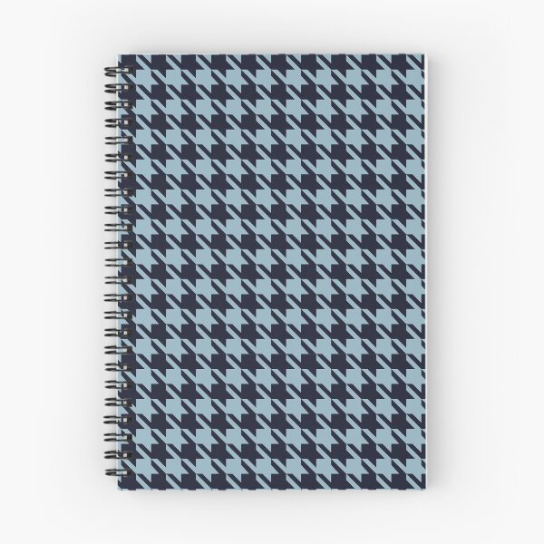 Item preview, Turquoise and Navy Houndstooth designed and sold by A2Gretchen.