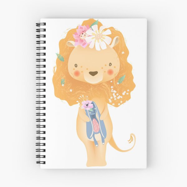 Item preview, Cute Little Lion with Rabbit  designed and sold by Khalu.