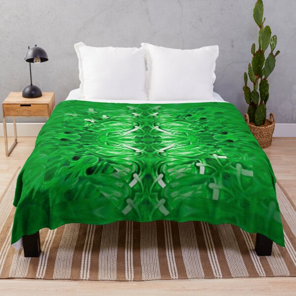 Item preview, Velvet Splash star green mandala water ocean waves pattern designed and sold by bryansteward.