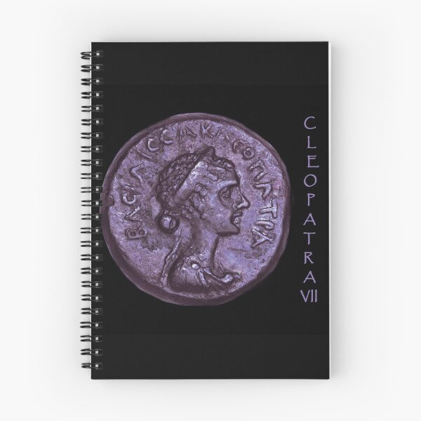 Item preview, Cleopatra VII coin from the end of her reign, the Greek legend reads BACILICCA KLEOPATRA, or "Queen Cleopatra" designed and sold by WillowNox7.