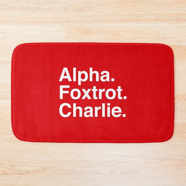 Item preview, Alpha Foxtrot Charlie designed and sold by Confusion101.