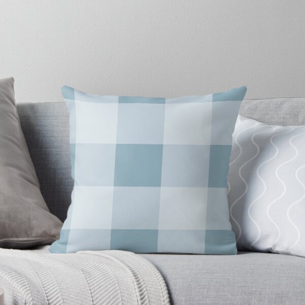 Item preview, Turquoise and Pale Blue Buffalo Plaid designed and sold by A2Gretchen.
