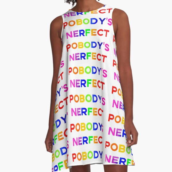 mcelroy- pobody's nerfect A-Line Dress