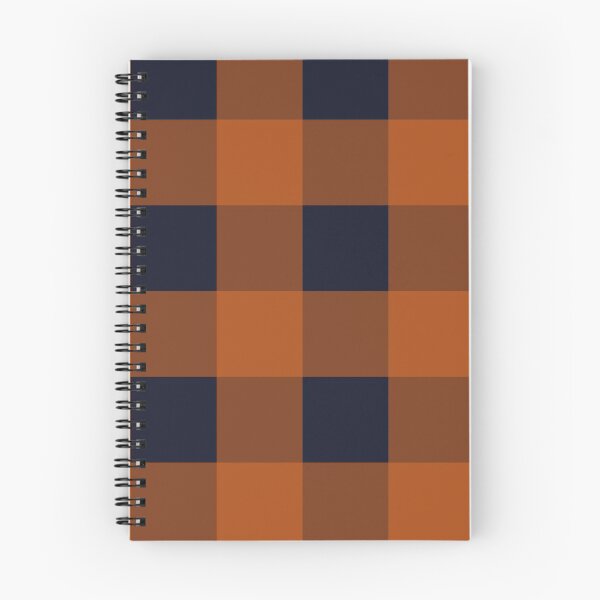 Item preview, Orange and Navy Buffalo Plaid designed and sold by A2Gretchen.