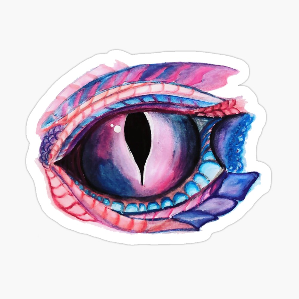 Watercolor Class: Dragon Eyes